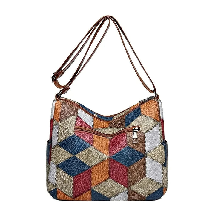 SARAH | Patchwork Shoulder Bag