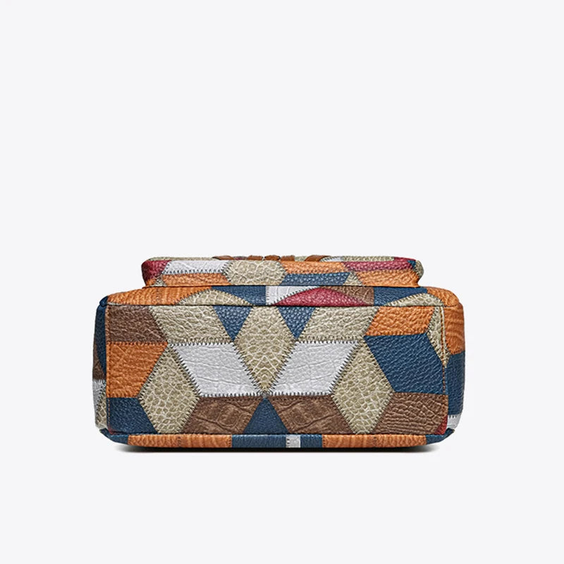 SARAH | Patchwork Shoulder Bag