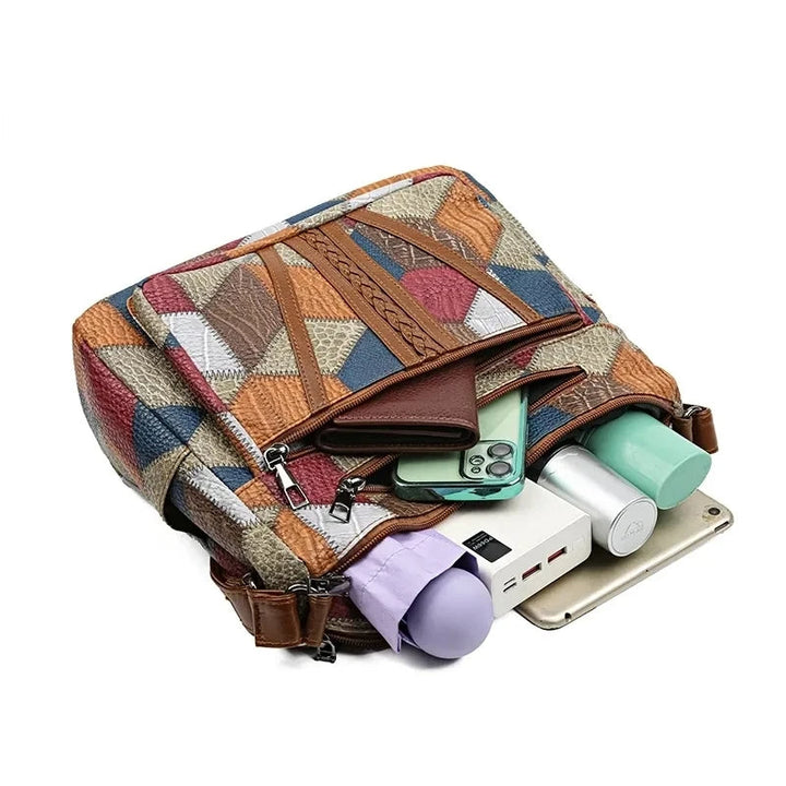 SARAH | Patchwork Shoulder Bag