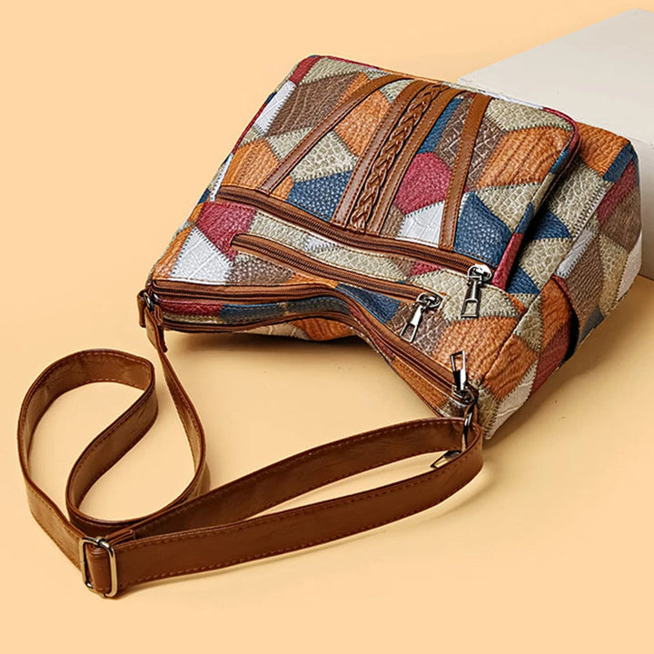 SARAH | Patchwork Shoulder Bag